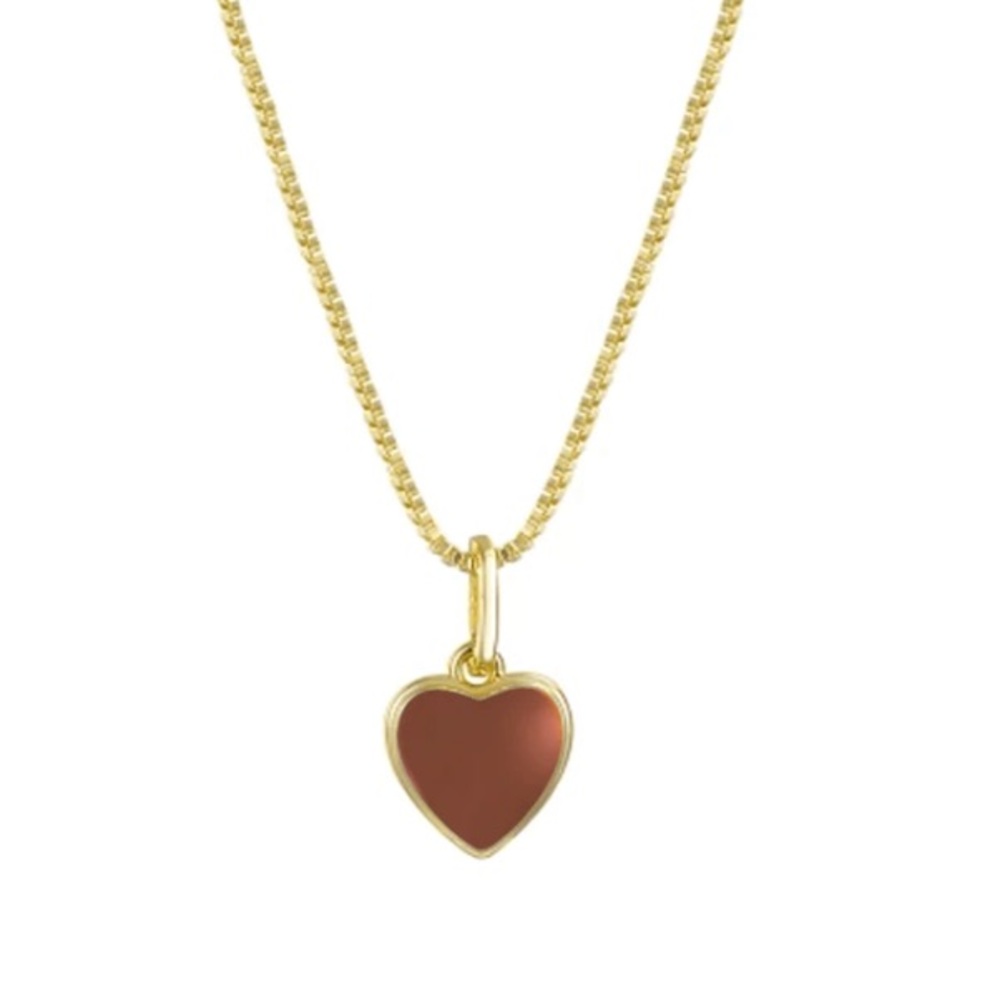 Brown EVRY Jewels “Love Actually” Necklace